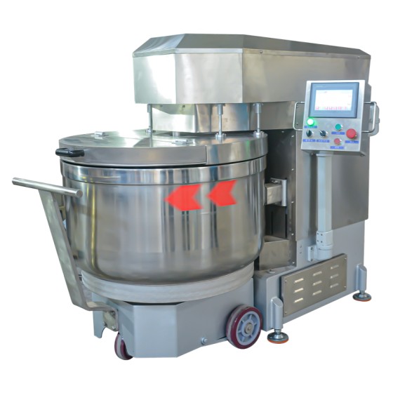 150kg Industrial Removable Spiral Mixer - Auto Spiral with Removable Bowl